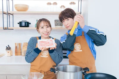 小山さん念願のパスタ作りです