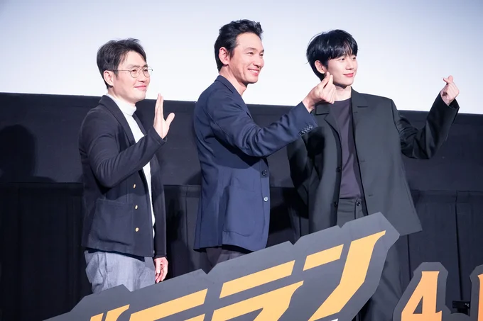 『ベテラン』2作目は4月11日公開！来日記者会見の写真