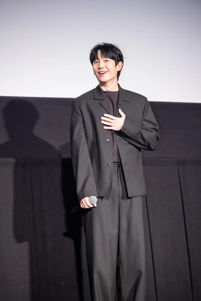 緊張している、というチョン・ヘイン