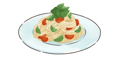 冷製パスタ