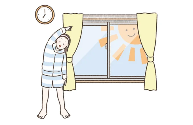 朝のラジオ体操