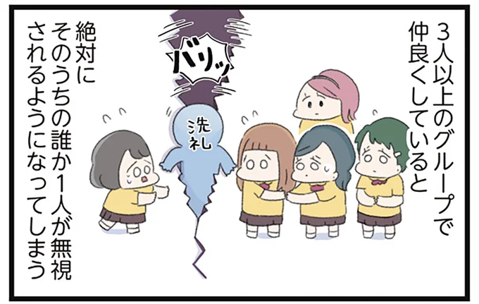 誰か1人が無視される