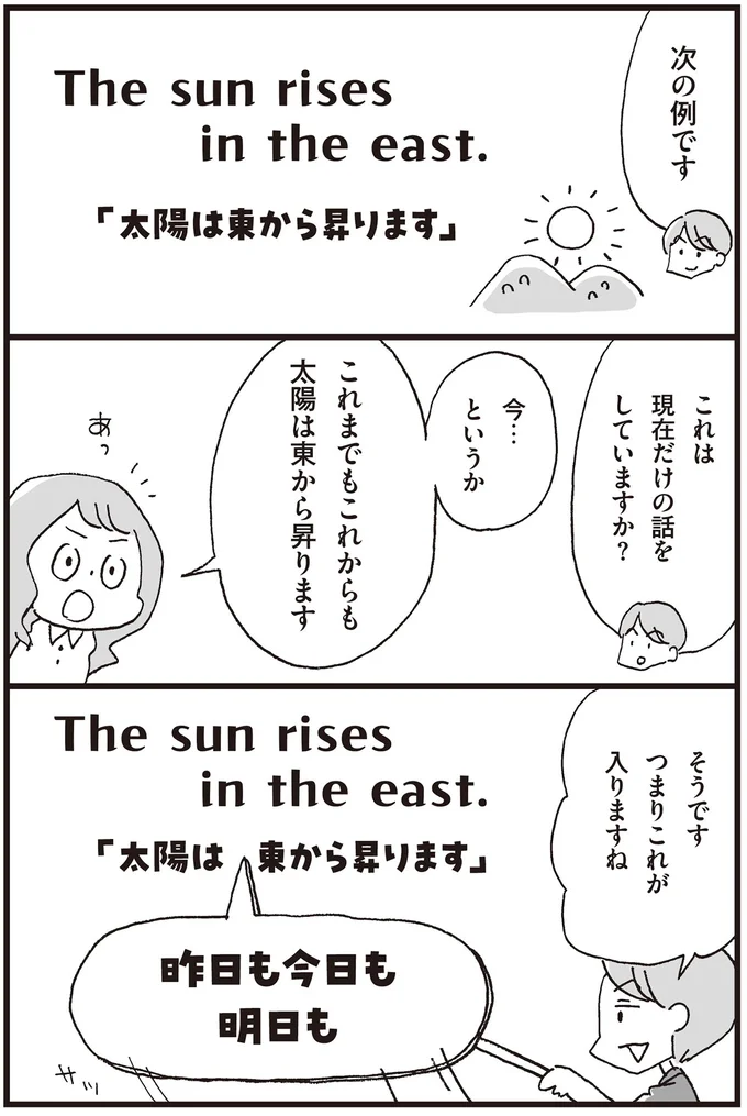 『マンガで世界一わかりやすい英文法の授業』より