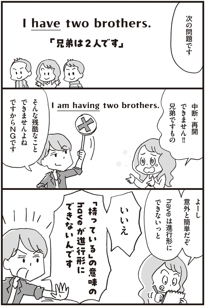 『マンガで世界一わかりやすい英文法の授業』より