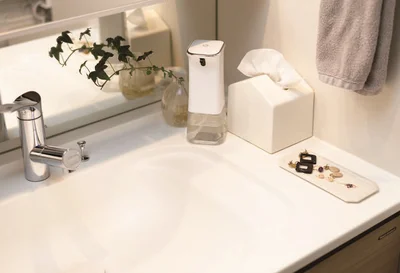 身の回りのものは着け外しする場所に置き場所をつくる