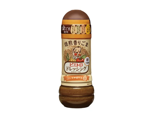 2025年3月にリニューアルした「ピエトロドレッシング 焙煎香りごま」
