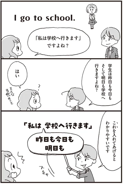 これを入れてあげるとわかりやすいです