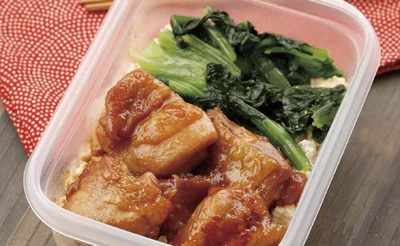 砂糖を使わず低糖質でおいしく仕上げる「照り焼きチキン弁当」