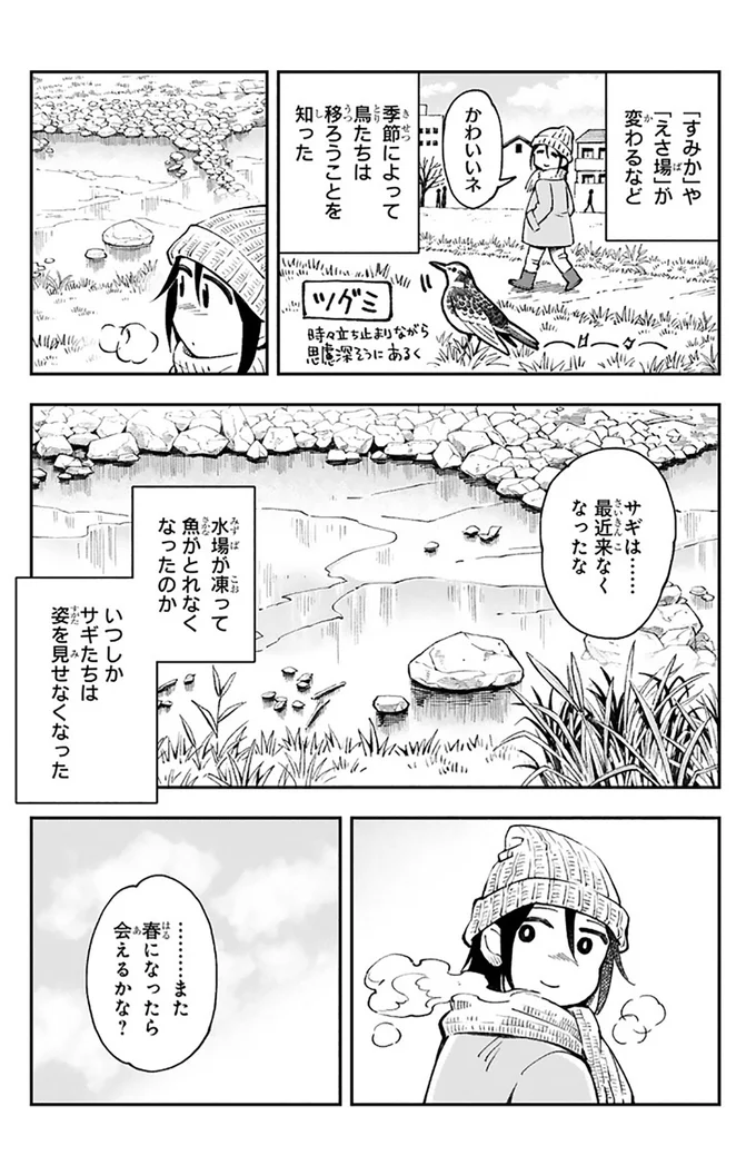 季節によって鳥たちは移ろうことを知った