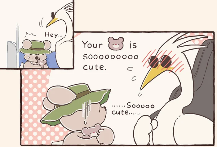 「ぬいぐるみ、かわいいですね」コアラの何気ない行動が、誰かの勇気に繋がって／コアラ絵日記4（12）