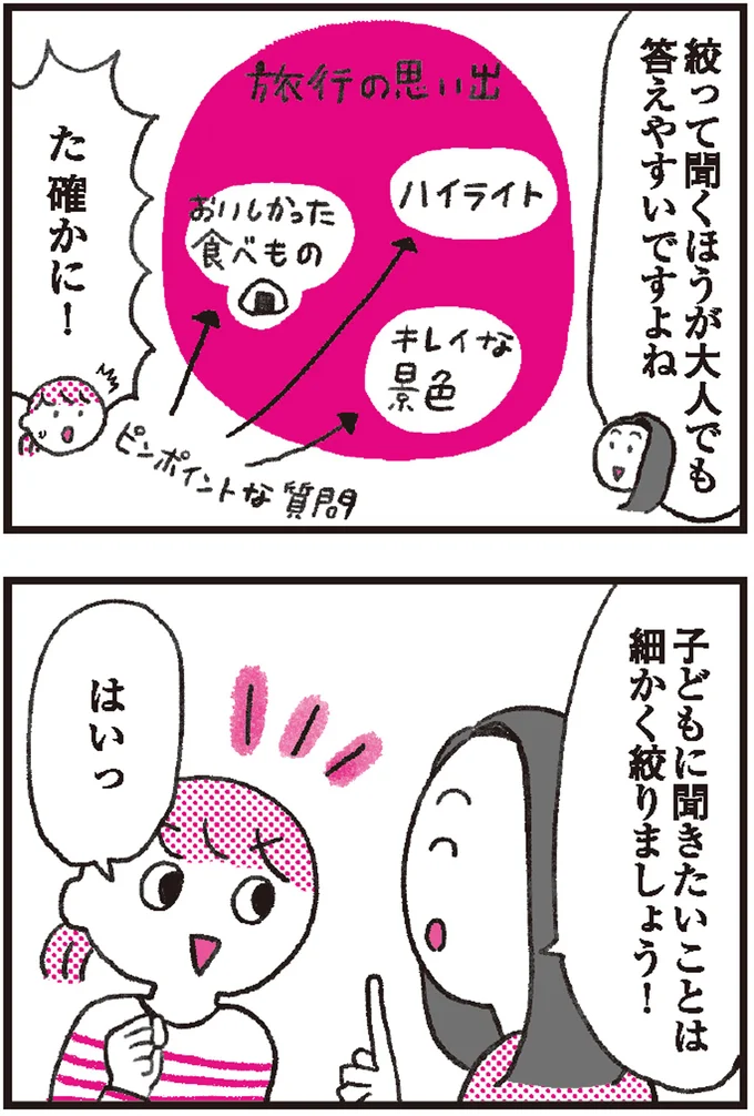 『モンテッソーリ教育の研究者に学ぶ 子育てがぐっとラクになる「言葉がけ」のコツ』より