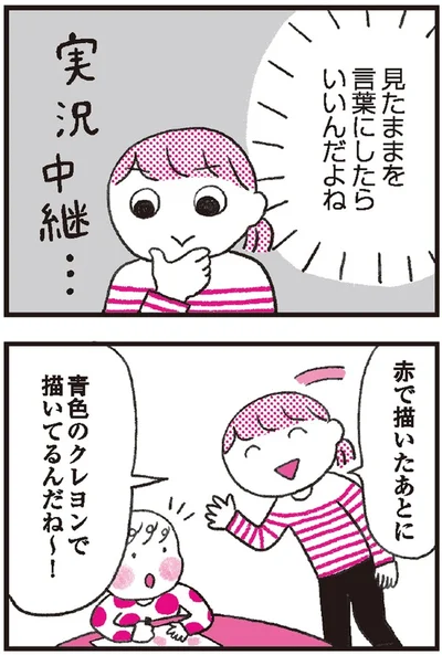 見たままを言葉にしたらいいんだよね