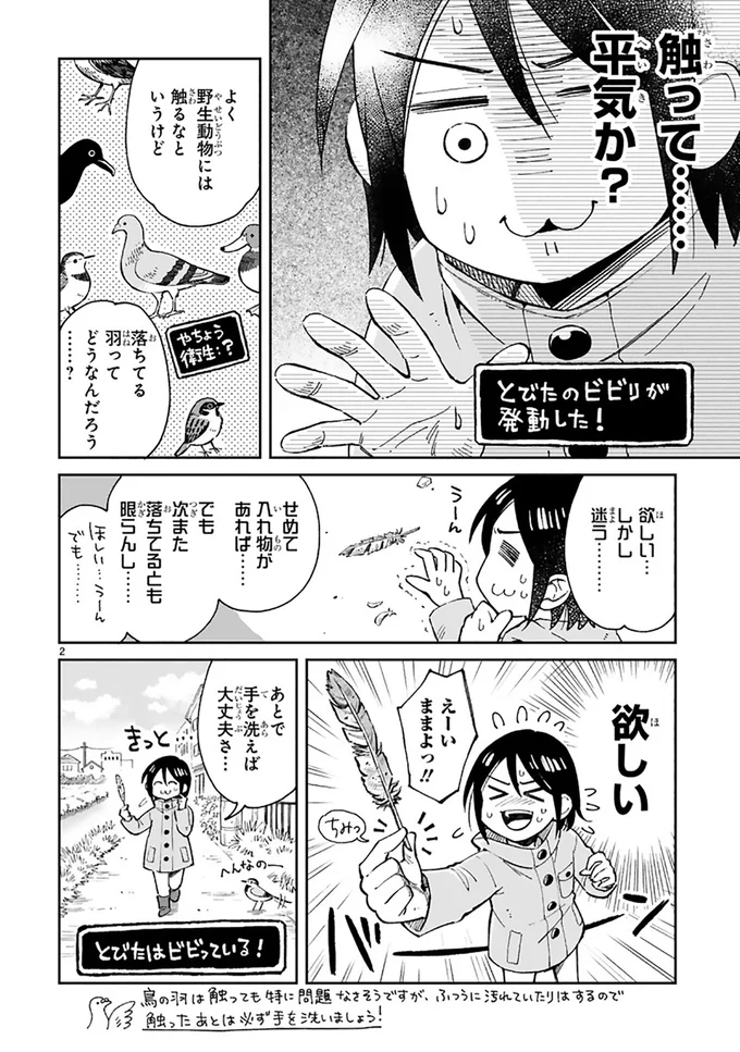 触って......平気か？