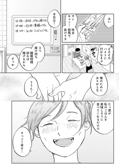 睡眠時間削れば稼げるから