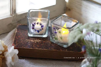 母の日に手作りのプレゼントを。100均で簡単！お花のキャンドルホルダーを作ろう