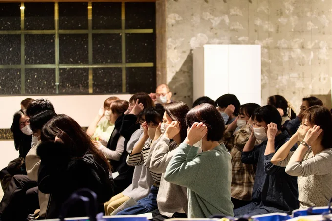 会場の皆さんも一緒に「きほんの耳トレ」