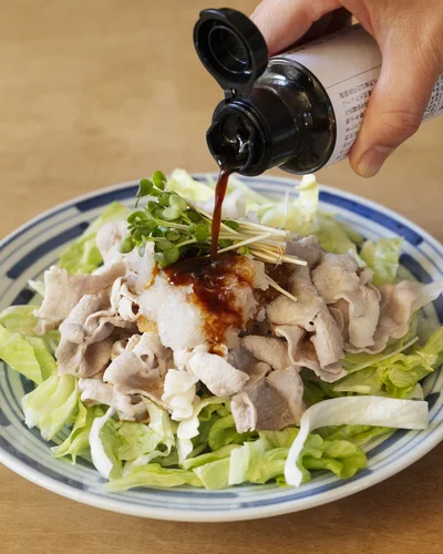 「日日是好日 柚子ぽん酢」を豚しゃぶに