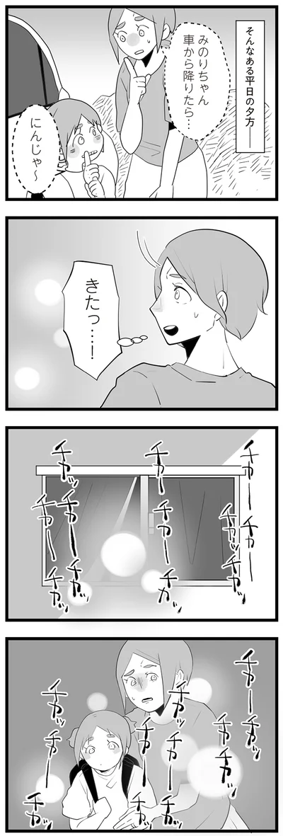 『隣の家からのチカチカが止まらない話』より