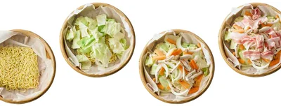 炒めるよりも麺がもっちり！