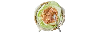 キャベツ、肉だね、キャベツ、肉だねの順で重ねる