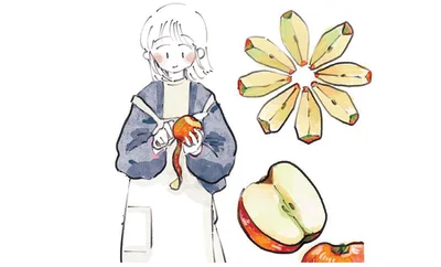 『季節が好きなわたしとマダム』より