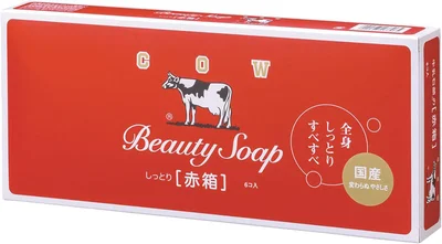 牛乳石鹸 カウブランド 赤箱 90グラム×6個入り