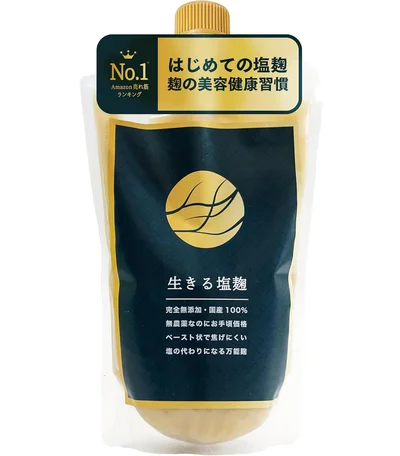 はじめての塩麹 大容量 450g【マルクラ食品】完全無添加 無農薬 国産100% 天然塩海の精使用 天然100% 米麹 麹 塩 塩こうじ 塩糀 生きる塩麹