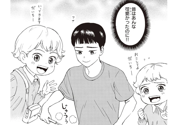 昔は可愛かったのに！ 弟がすっかり難しい年頃になってしまい／されどふたご（7）