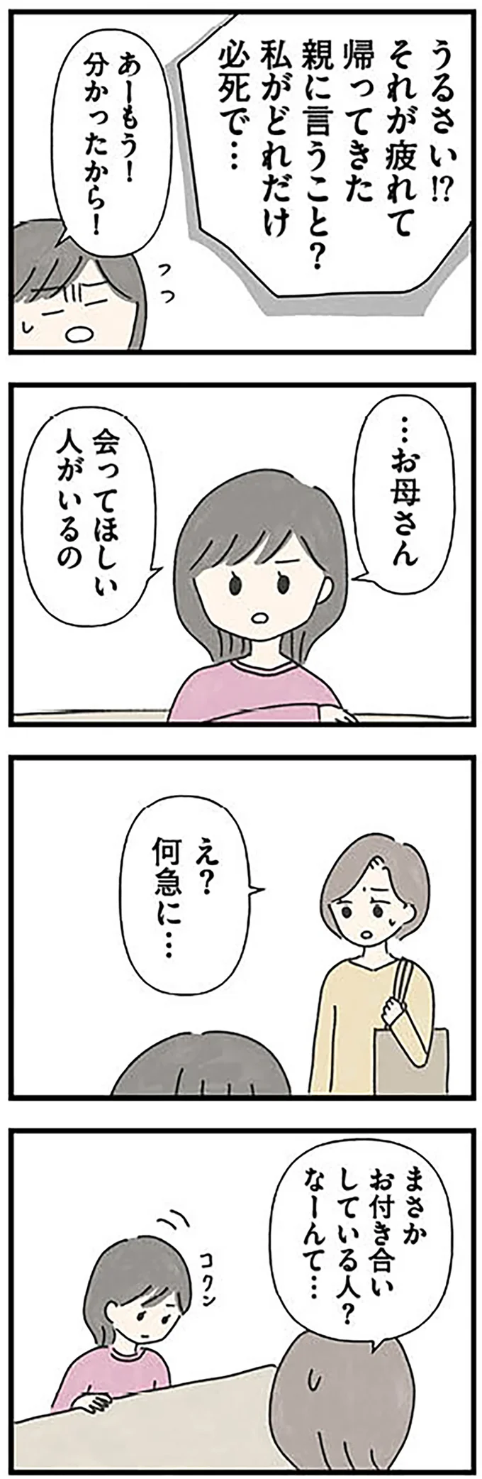 『娘をグルーミングする先生』より