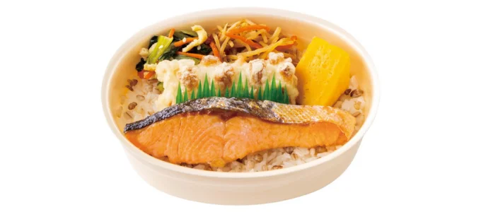 【また食べたいお弁当・第5位】もちミニ　しゃけ弁当