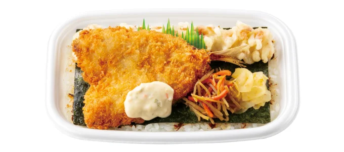【また食べたいお弁当・第4位】アジフライのりタル弁当