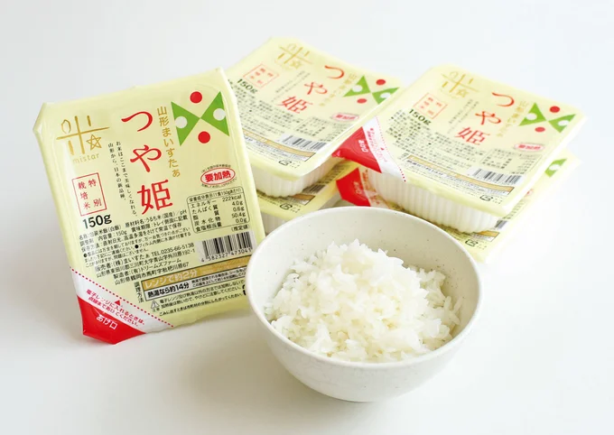 [山形県三川町]つや姫パックライス 24パック
