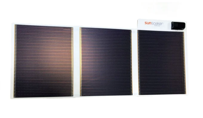 [熊本県南関町]SunSoaker（サンソーカー）携帯充電用太陽電池シート A4-3F