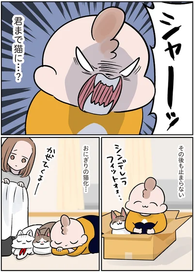 『マジレス幼児とモンペ猫　口達者な娘と過保護すぎる猫たちとの日常』より