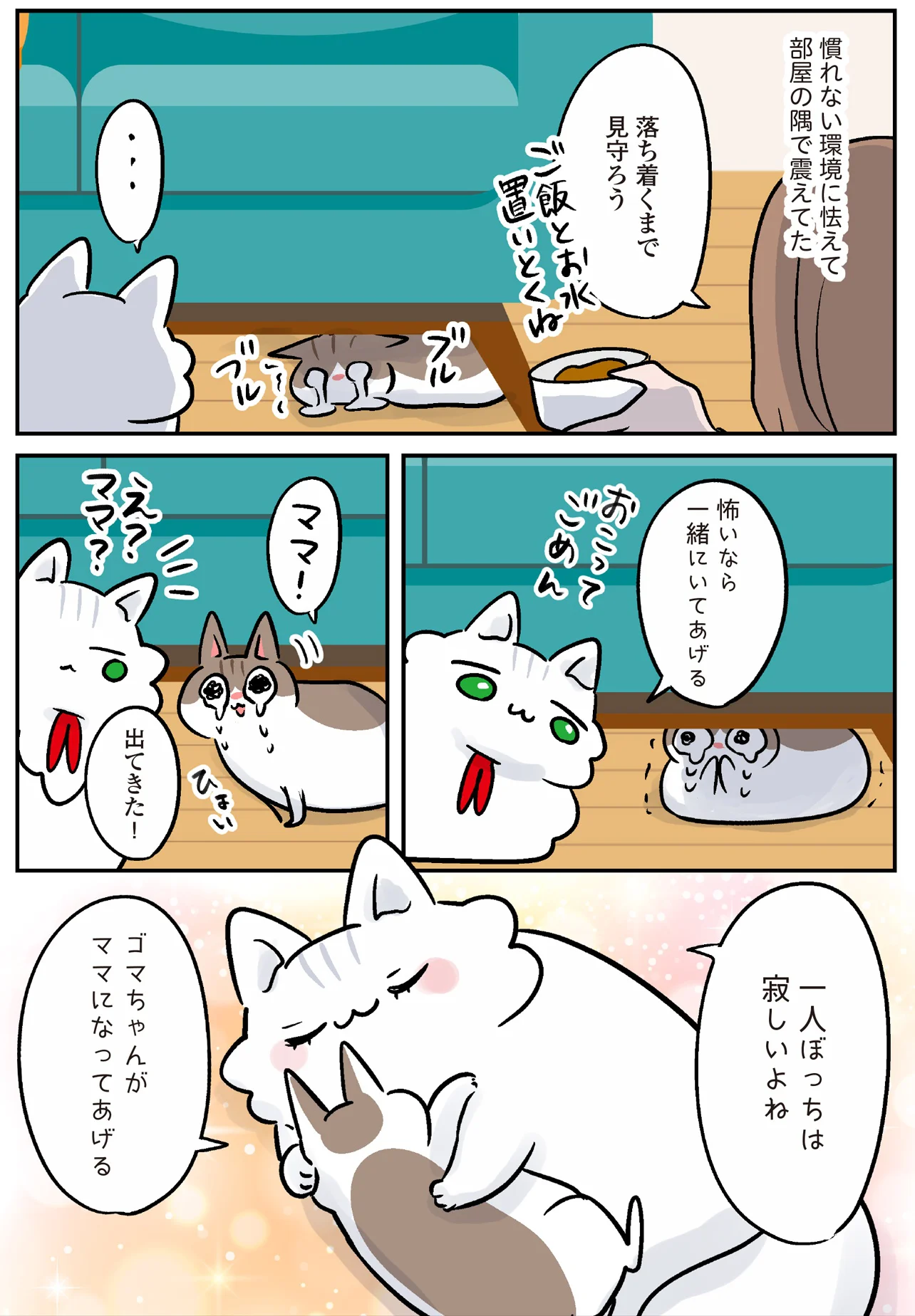 意外と繊細⁉新しいおうちに着いて、猫が真っ先に逃げ込んだ場所