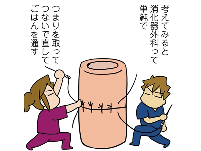 つまりを取ってつないで直して