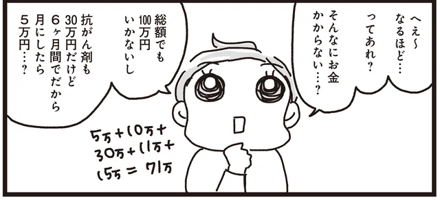 具体例をみると納得！乳がん治療の費用は思っていたほどではないかも？／乳がんにまつわるお金の話（9）