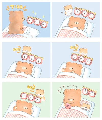 『こぐまくんとハムさん』より