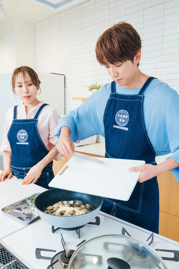 小山さん「みきの料理は作りやすいのがいいよね」