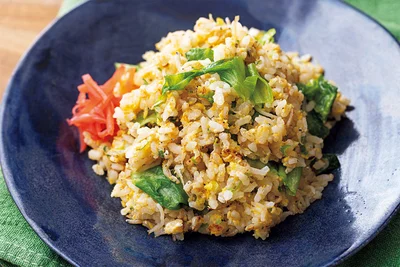 白だしでチャーハンの味つけに