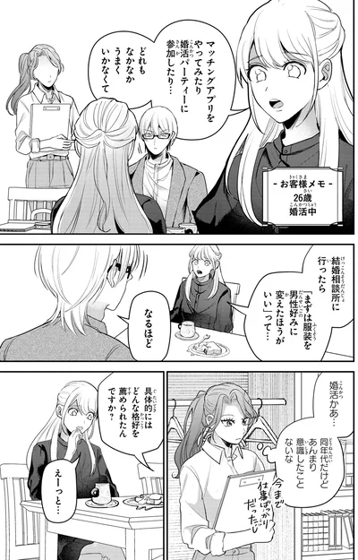 『服の魔法をあなたに。 1』より