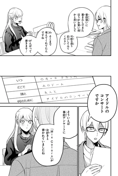 『服の魔法をあなたに。 1』より