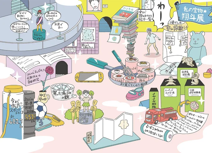 宝物☆子どもの展示
