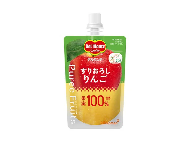 デルモンテ ピュレフルーツ すりおろしりんご