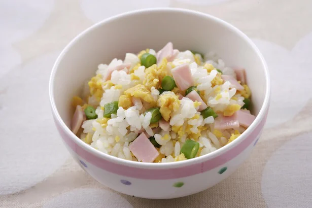 炒り卵の混ぜご飯