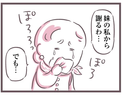 妹の私から謝るわ…
