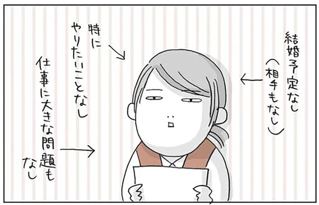 結婚予定なし、やりたいこともなし。退職理由をどうしよう／思いつき無職生活（3）