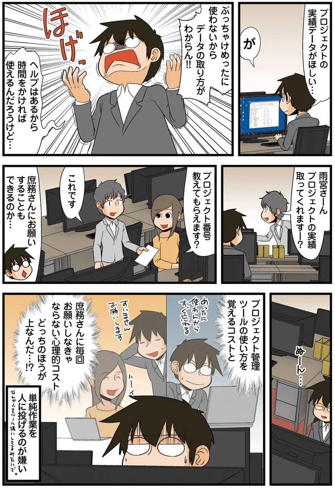 単純作業を人に投げるのが嫌い