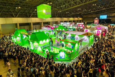 KCON JAPAN 2025_DAY1の様子。様々なブースが大盛況！