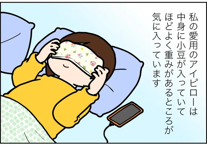 中身に小豆が入っていてほどよく重みがある